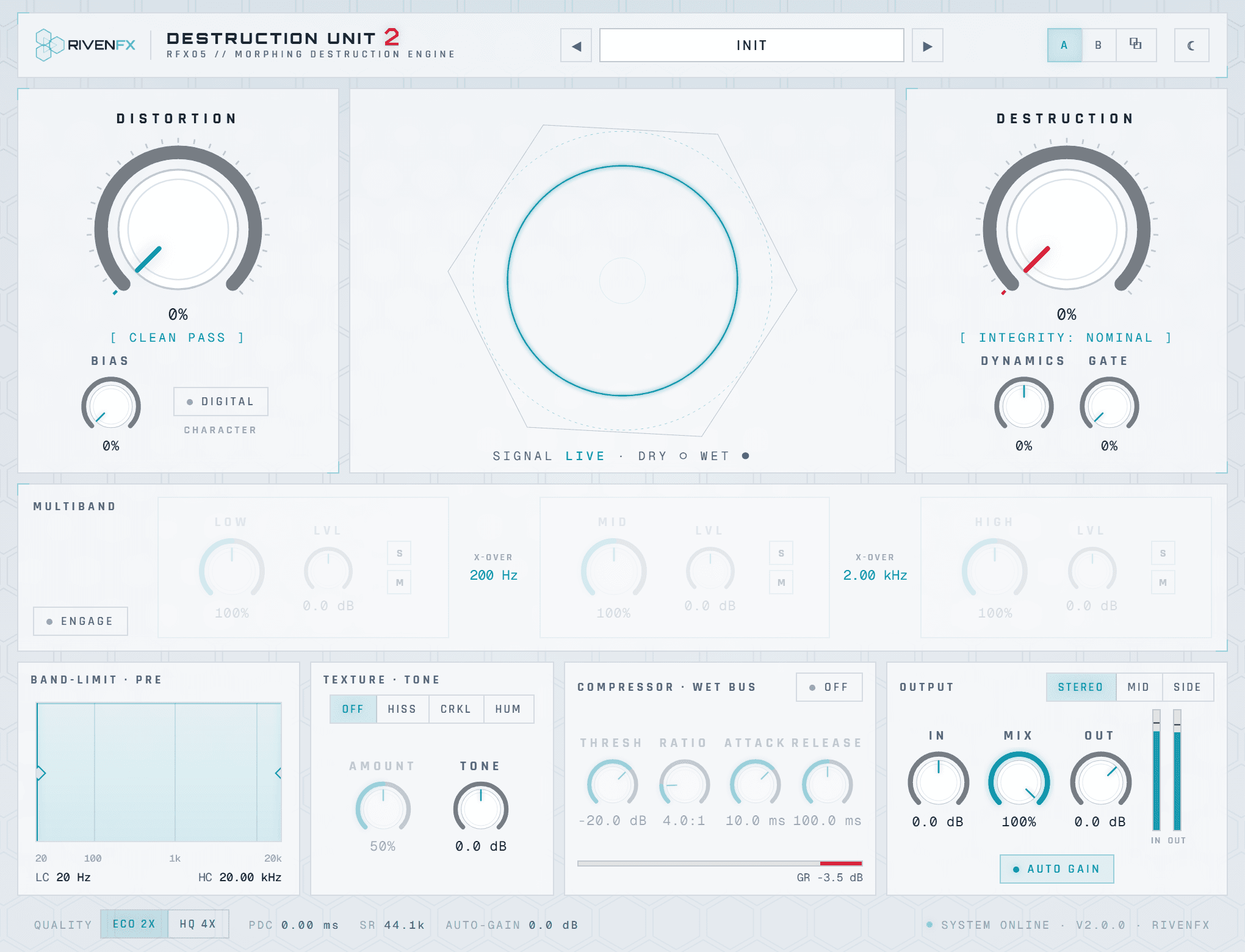 Destruction Unit 2 plugin interface