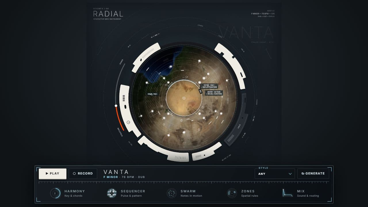 Radial plugin interface