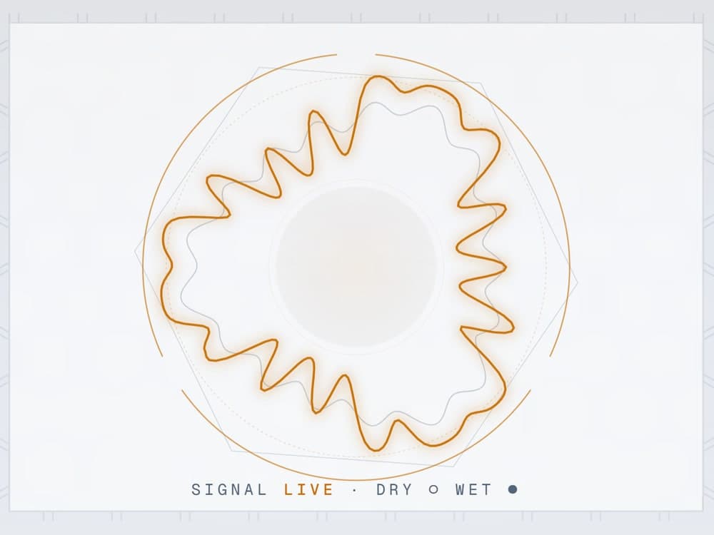 SIGNAL · Dry and wet, live