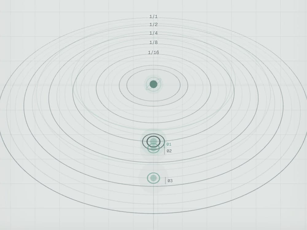SIGNAL FIELD · Taps in orbit around the source
